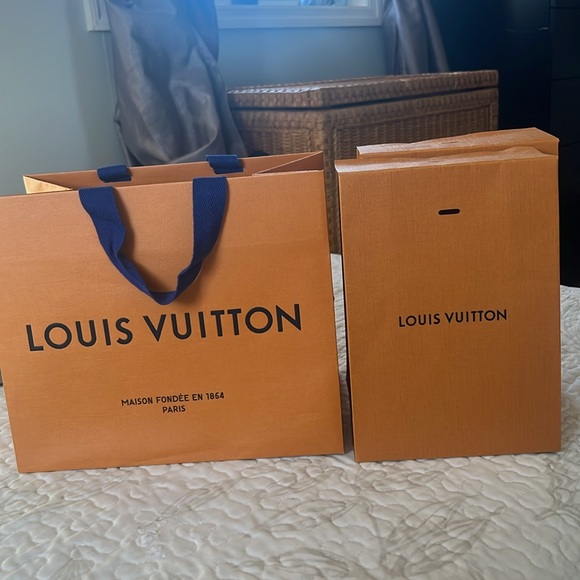 Louis Vuitton Paper Bag with 2 envelopes - Picture 2 of 4